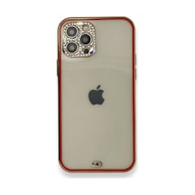 Apple İphone 12 Pro Kılıf Liva Taşlı Silikon