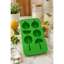 Fresh - Silikon Pipetli Buz Kalıbı Yeşil