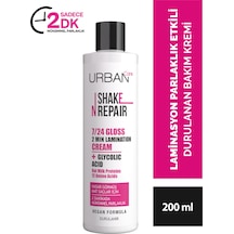 Shake N Repair 7/24 Gloss Laminasyon Parlaklık Etkili Durulanan Bakım Kremi 200 Ml-vegan