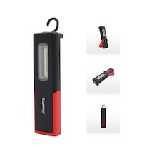 Sappower LF-01 Şarjlı LED Fener 400 Lümen Kırmızı - Siyah