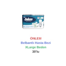 Önlem - Belbantlı Yaşlı Yetişkin Hasta Bezi Xlarge Beden 30'lu XL