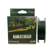 Ryuji Aji Game 4x 150 Mt 0.03mm İp Misina Koyu Yeşil
