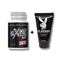 Maximum Power Max 3x Erkeklere Çok Özel 30lu Muzice Kayganlaştırıcı Jel 50 Ml