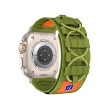 Watch 42mm Uyumlu Krd-99 Özel Dokumalı Hasır Kordon