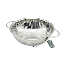19cm Metal Kulplu Çelik Sepet Süzgeç İnce Tel Ayaklı Timya/go1395 199302 Çok renkli