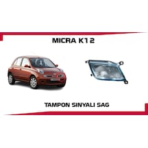 Nıssan Mıcra Tampon Sınyalı Sağ Mavı Tıp K12 Kasa