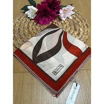 Siyane Scarf Naturel Desen Eşarp 14 Çok Renkli