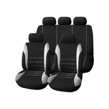 Reedark Pamuklu Araç Koltuk Kılıfı 9 Parça Seti - Gri Renk, Tüm Mevsimler İçin Uygun