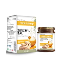 Multidem Zencefil Ballı Bitkisel Karışım Macun 420 G