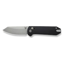 Civivi Yonder Thumb Stud & Crossbar Lock Knife Black G10 Handle Kamp Çakı Siyah