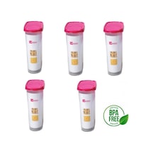 Moonstar Modüler Kapaklı Kuru Gida Saklama Kabı 24 L X 5Adet Mb
