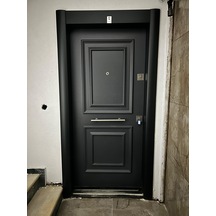 Ürün Ölçüleri - Açılış Yönü - 90X200 Dolu Demir Kapı - Içeri Sol