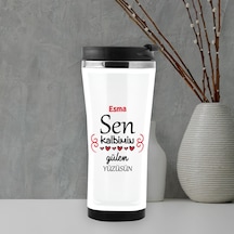 Sen Kalbimin Gülen Yüzüsün Termos Mug