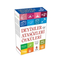 Deyimler ve Atasözleri Öyküleri Seti - 5 Kitap Takım- Uğurböceği