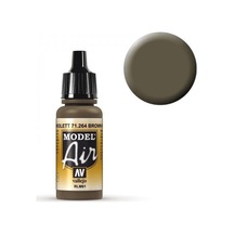 17 Ml. Brown Violet Rlm811 Model Air Serisi Maket Boyası, Vallejo 71264 Standart