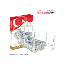 Cubic Fun 3d 321 Parça Puzzle Sultan Ahmet Camii