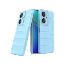 Newface Vivo Y27 Kılıf Optimum Silikon - Sky Blue Açık Mavi