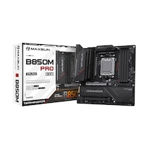 Maxsun Termınator B850m Dark Wıfı 8000 Oc Dp Hdmı M.2 Matx Ddr5 Am5 Anakart