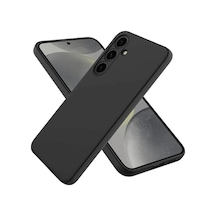 Samsung Uyumlu Galaxy A56 Uyumlu Kılıf First Silikon - Siyah
