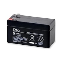 12 Volt 1.3 Amper Ttec Akü