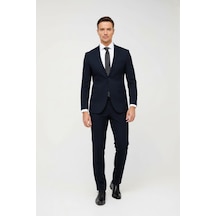 İgs Erkek Lacivert Slim Fit Dar Kalıp Klasik Takım Elbise-23993 İgs Erkek Lacivert Slim Fit Dar Kalıp Klasik Takım Elbise-23993