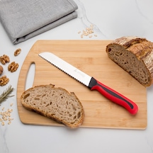 Aryıldız Plurex Dişli Ekmek Bıçağı Kırmızı 19 Cm Çok Renkli