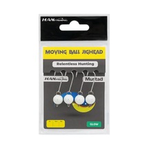Hanfish Moving Ball Glow Jighead 2gr No:6