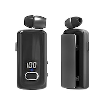 Makaralı Bluetooth Kulaklık Digital Göstergeli Çift Telefon Destekli Mt983 Siyah İle Uyumlu Belirtilmemiş