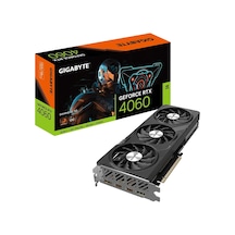 Gigabyte NVIDIA GeForce RTX 4060 Gaming OC GV-N406GAMING OC-8GD 8 GB GDDR6 128 Bit Ekran Kartı