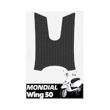 Mondial Wing 50 Premium Eva Motosiklet Paspası Siyah-siyah