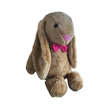 Uzun Kulak Uyku Arkadaşım Bunny Peluş Tavşan 65 Cm - Çocuğunuzun Uyku Arkadaşı Kahverengi