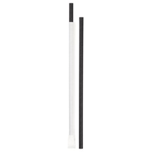 Fon Sargılı Siyah Kağıt Pipet 100 Adet - 6x197 Mm Tek Kullanımlık 3'li Ekonomik Paket - 3 Adet Tarı 3 L