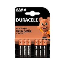Duracell Basic Aaa Pil 6'lı - Güvenilir Enerji 2'li Ekonomik Paket - 2 Adet Tarı