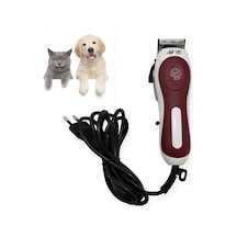 Rf-566 Kedi Köpek Traş Makinesi Elektirikli Kablolu Evcil Hayvan Bakım Seti Pet Tarak Makas Fırça