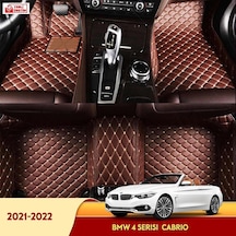 Bmw 4 Serisi 2021-2022 Cabrio 5D Havuzlu Suni Deri Oto Paspas 534679123