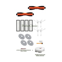 Xiaomi Robot Vacuum S10+/s10 Plus Uyumlu Ana Fırça,yan Fırça,hepa Filtre,mop Seti-16 Parça