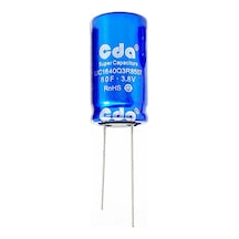 80f 3.8v 3a Süpercap 10x20mm Dıp Süper Kapasitör Enerji Depolama Güneş Rüzgar Akü Batarya Güç Kayna