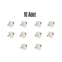 Ct-5260 Başak 8w Spot 10 Adet Beyaz - Günışığı - Sarı Işık