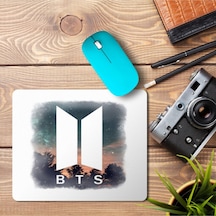 Bts Logo Mouse Pad Mousepad