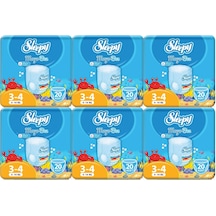 Sleepy Mayo Bebek Bezi 3-4 Numara Maxi 120 Adet 6'lı
