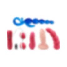 Odins Shop Love Kits 5'li Hem Anal Hem Vajinal Titreşimli Vibrator Seti