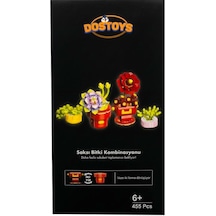 Dostoys Saksı Bitki Kombinasyonu Yapım Seti 455 Parça