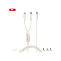 100w Pd Hızlı Şarj Destekli 2'si 1 Arada Silikon Type-c Ve Lightning 1.2 Metre Şarj Ve Data Kablosu