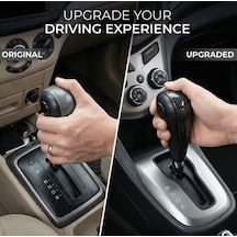 Chevrolet Aveo Cruze Spark Captiva Otomatik Vites Topuzu Karbon Fiber Desenli Sıyah
