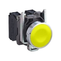 Schneider Electric Xb4Ba51 Sarı Sıva Altı Buton Ø22 Yaylı Dönüş