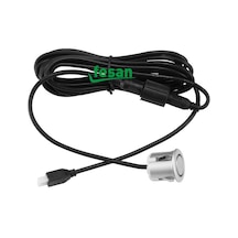 Gri Renk Park Sensörü Gözü Tek Göz 18Mm 1.Kalite N11.170