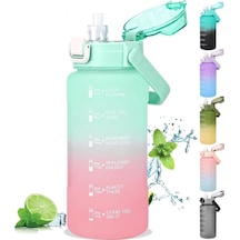 Vagonlife Su Matarası 1500 Ml Vgn2213 Mavi Pembe