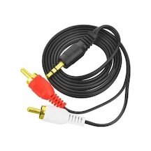 Kablo Ses 3.5 Streo To 2Rca 1 5Mt Nivatech Ntc 420