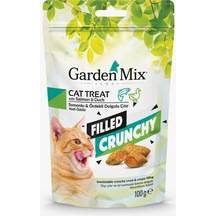 Garden Mix Somonlu Ördekli Dolgulu Çıtır Kedi Ödülü 100 Gr
