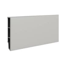 Vilo Sempla 704 Açık Gri Pvc Süpürgelik 240cm Kolay Montaj - Suya Ve Çizilmeye Dayanıklı